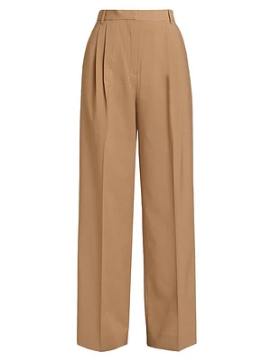 Pleated Tailored Trousers