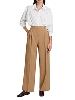 Pleated Tailored Trousers