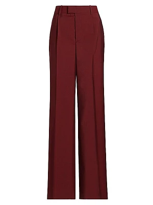 Pleated Tailored Trousers