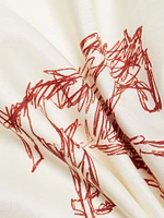 Ballpoint Horse Silk Shirt