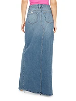 Good Ease Denim Maxi Skirt