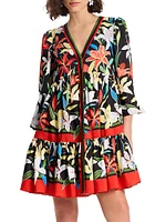 Mainline Summer Lilies Twill Dress