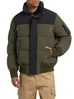 Two-Tone Puffer Jacket