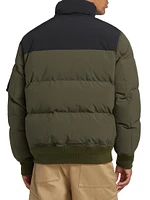 Two-Tone Puffer Jacket