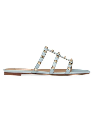 Rockstud Flat Slide Sandals