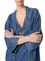 Medio Denim Kaftan