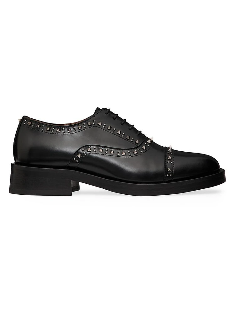 Gentleglam Oxford Lace-Up Shoes Calfskin