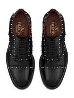 Gentleglam Oxford Lace-Up Shoes Calfskin