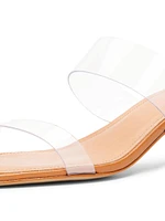 Ariella Tab 55MM PVC Sandals