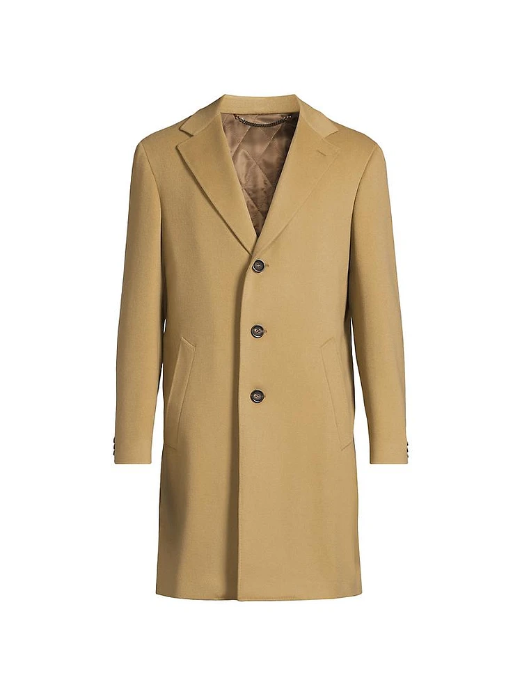 Basic Wool-Cashmere Topcoat