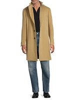 Basic Wool-Cashmere Topcoat