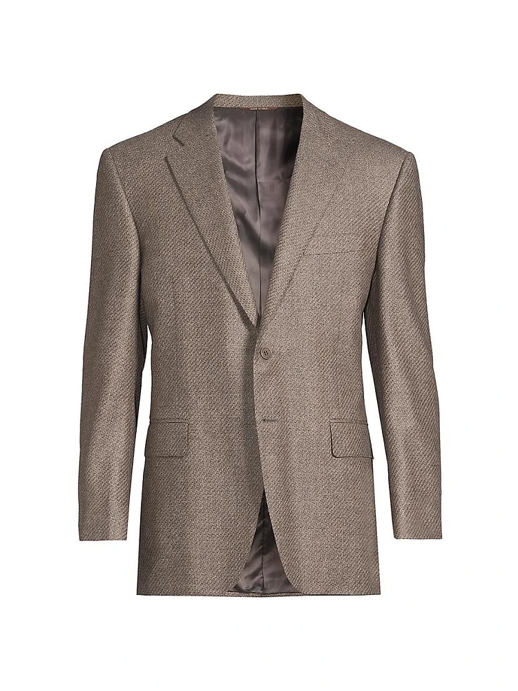 Single-Breasted Wool Sportcoat