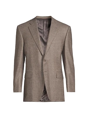 Single-Breasted Wool Sportcoat