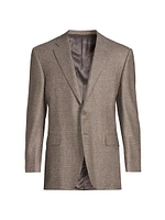 Single-Breasted Wool Sportcoat