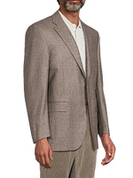 Single-Breasted Wool Sportcoat