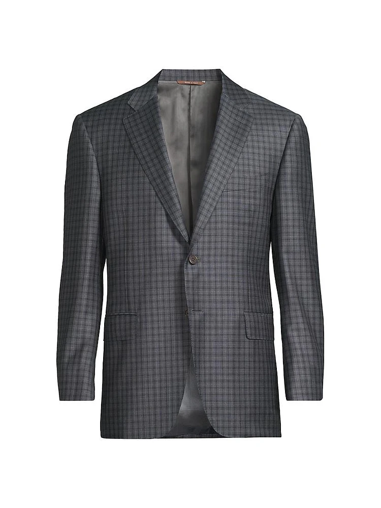 Check Wool Sportcoat