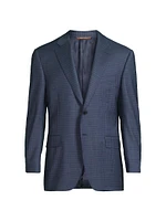 Mid Check Wool Sport Coat
