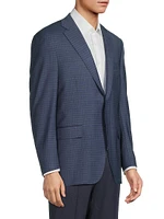 Mid Check Wool Sport Coat