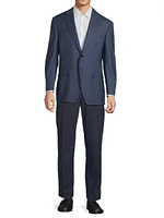Mid Check Wool Sport Coat