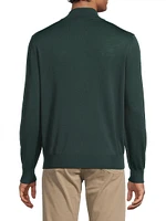 Wool Quarter-Zip Sweater