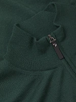 Wool Quarter-Zip Sweater