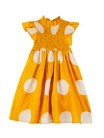 Baby Girl's, Little Girl's & Jola Polka Dot Print Dress