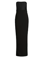 Helen Back Bow Column Gown