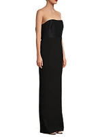 Helen Back Bow Column Gown