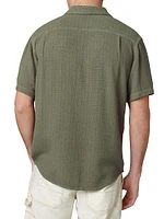 Scott Cotton Gauze Short-Sleeve Shirt