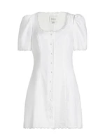 Anabella Linen Minidress