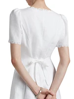 Anabella Linen Minidress