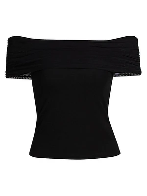 Rosaline Off-The-Shoulder Top