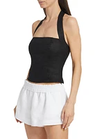 Malika Linen Halter Top