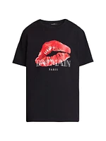 Kiss Logo Crewneck T-Shirt