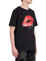 Kiss Logo Crewneck T-Shirt