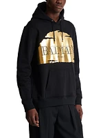 Disney x Balmain: The Lion King Metallic Sunset Hoodie