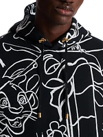 Disney x Balmain: The Lion King Sketched Hoodie