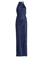 Galilea Satin Column Gown