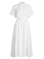 Sunni Belted Utility Shirtdress