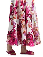 Michah Floral Panelled Midi-Dress