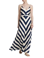 Letty Chevron Maxi Dress