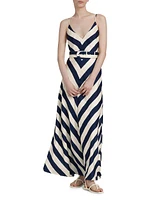 Letty Chevron Maxi Dress