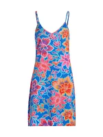 Daniela Floral Cotton-Blend Sleep Dress