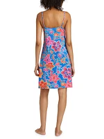 Daniela Floral Cotton-Blend Sleep Dress