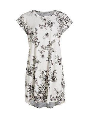 Dreamer Floral Cotton-Blend Sleep Dress