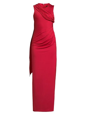 Aruna Draped Maxi Dress