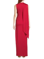 Aruna Draped Maxi Dress