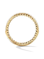 DY Eden Partway Band Ring in 18K Yellow Gold