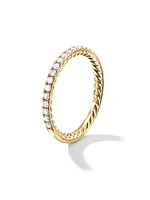 DY Eden Partway Band Ring in 18K Yellow Gold