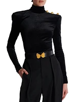 Double Snail Leather Belt